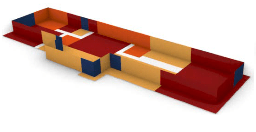 Optimization through digitalization in the design process with reused precast concrete&nbsp;elements.